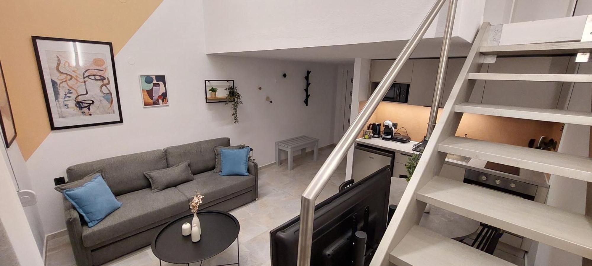 Armonia Seaside Lofts Daire Marónia Dış mekan fotoğraf